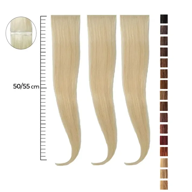 Extension 3 Fasce Capelli Veri