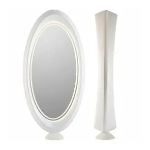 Postazione Parrucchiere Doppia con Specchio a Led 2