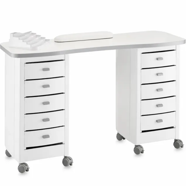 Tavolo per Manicure con Piano Ampio