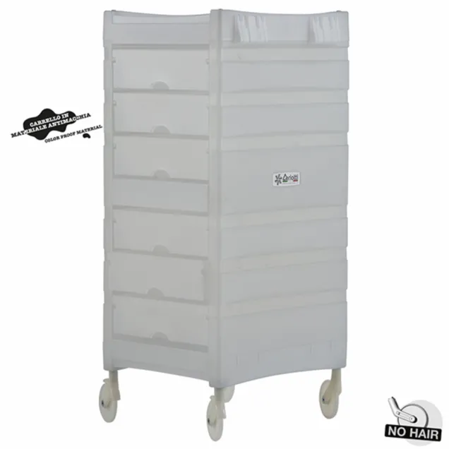 Carrello Parrucchiere Antimacchia 6 Cassetti Ceriotti | Made Italy