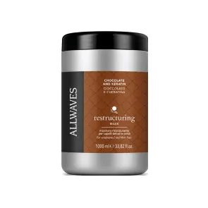 Maschera Capelli Ristrutturante alla Cheratina 1000 ml Allwaves