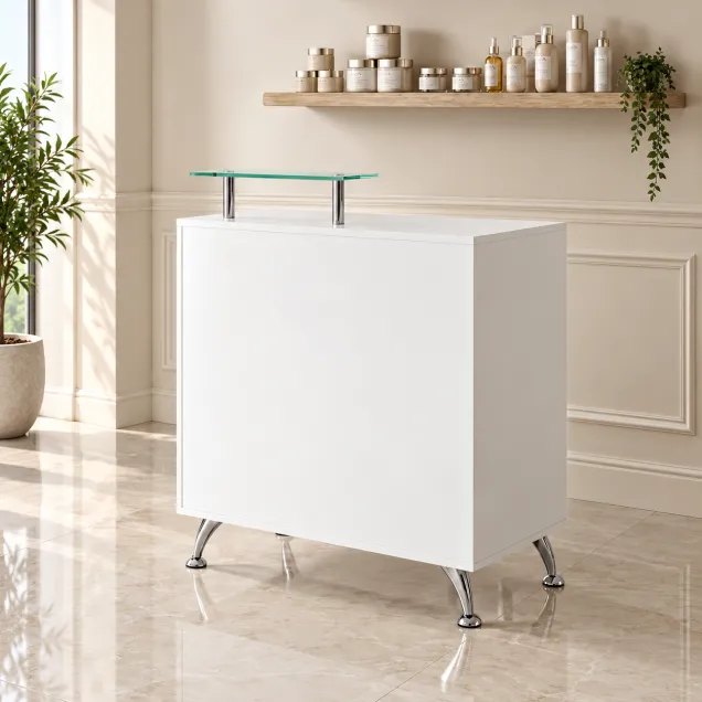 Bancone Reception Bianco