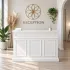Bancone Reception con Boiserie