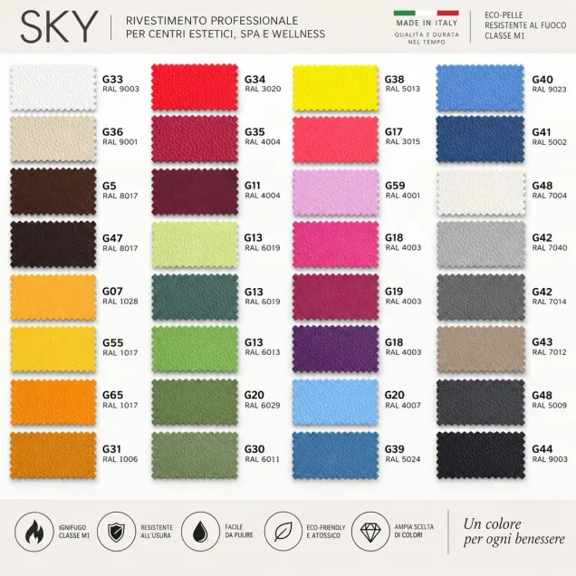 Arredo Cabina Estetica Colore a Scelta Made in Italy