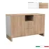 Mobile Centro Estetico con Finiture in Legno a Scelta