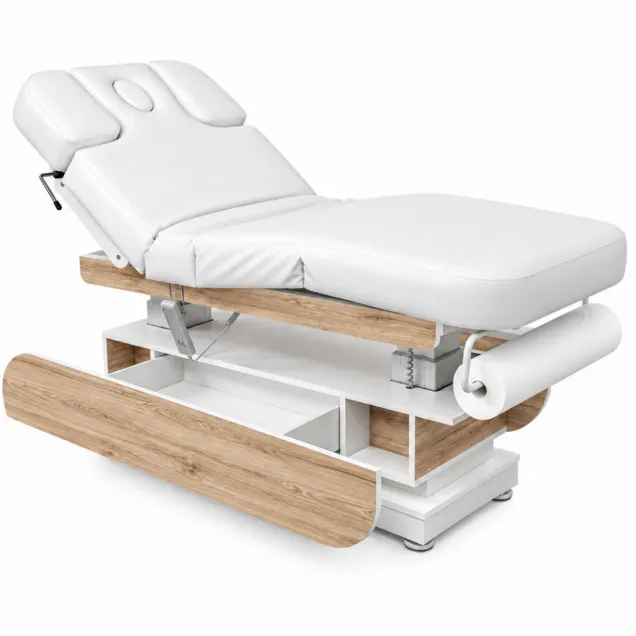 Lettino Estetica Elettrico Professionale in Legno