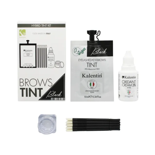 Tinta Sopracciglia Kit Professionale Ibrido | Kalentin