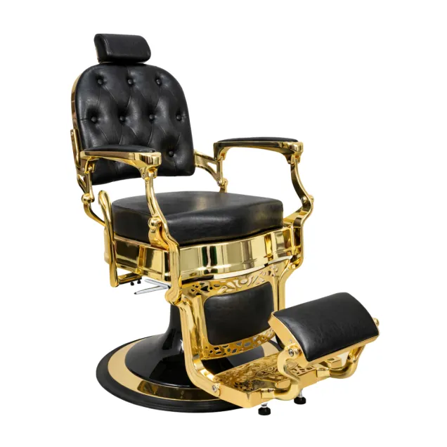 Poltrona Barber Professionale Oro