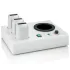 Scaldacera Combinato in Acciaio con 3 Scaldarulli e Timer 200 W XANITALIA
